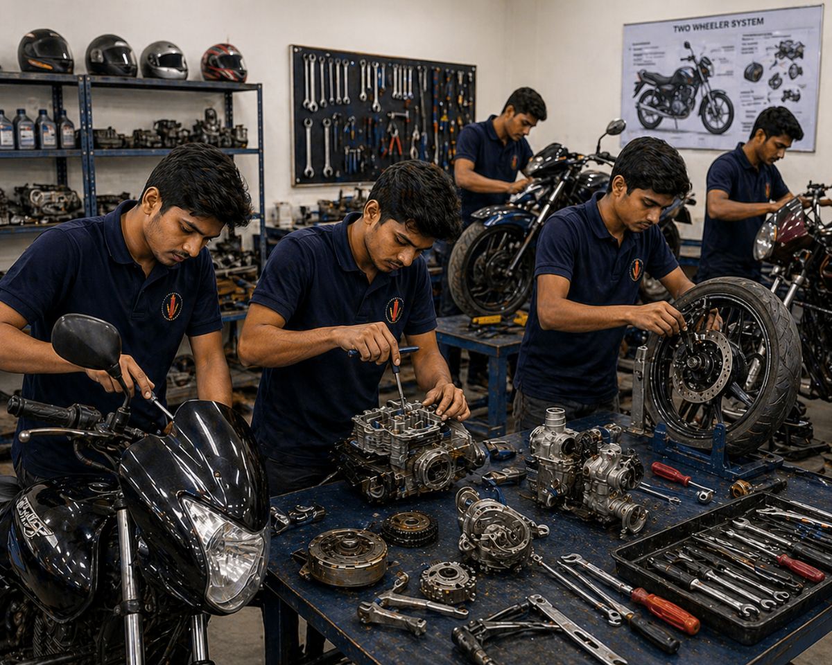 Certificate in Automobile Two Wheeler Course